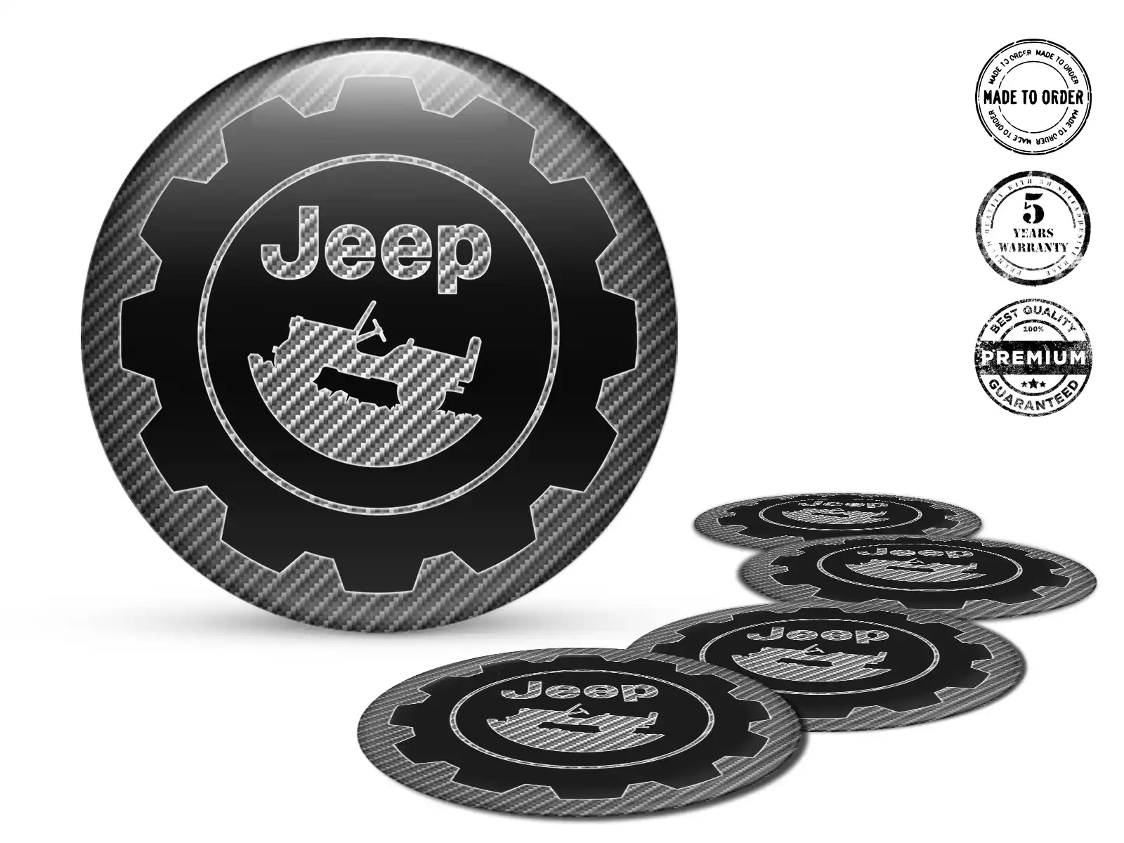Jeep Ruota Distintivo Logo Cupola Epox Stilosa